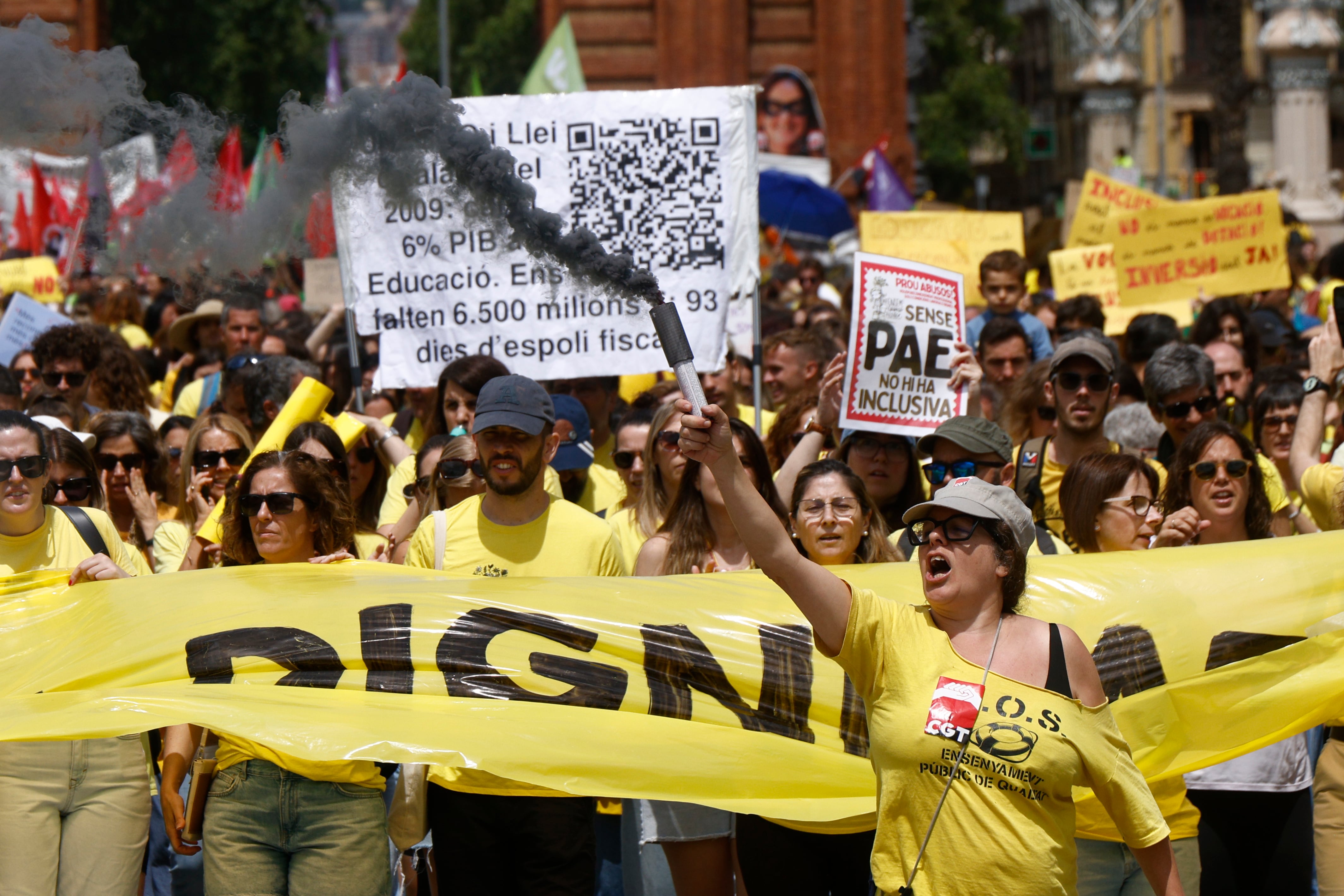 Si estàs contra la vaga educativa