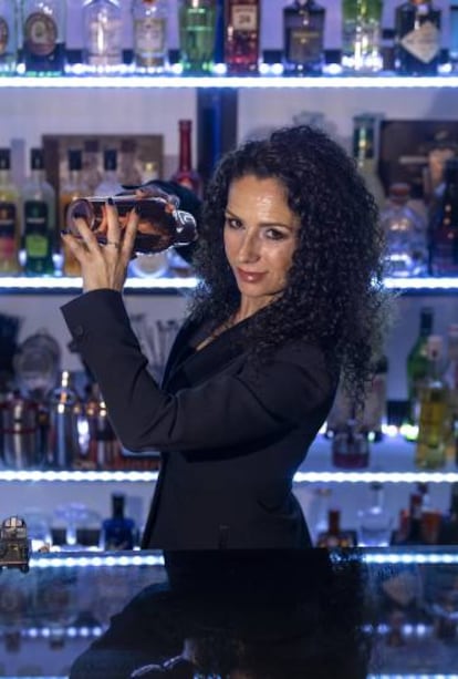 La 'bartender' valenciana Vanessa Pérez.