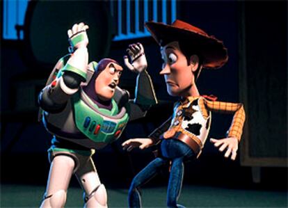 Los protagonistas de <b></b><i>Toy Story.</i>