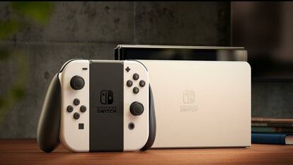 Nueva Nintendo Switch OLED.