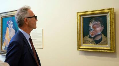 El ministro de Cultura, José Guirao, durante una visita al Centro Botín en Santander.