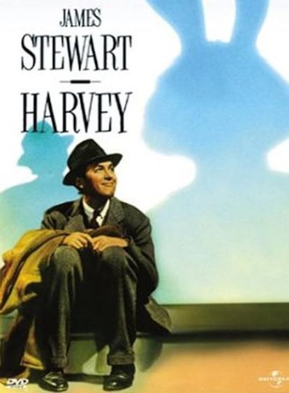 Cartel del filme 'Harvey' en su versión de 1950
