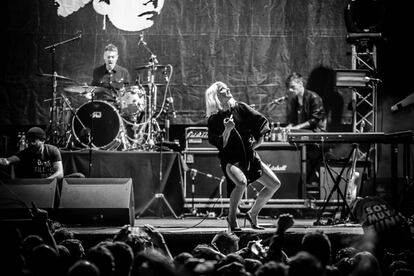 The Sounds en la primera edición del WAM, en Murcia.