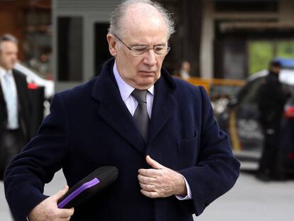 El expresidente de Caja Madrid Rodrigo Rato. 