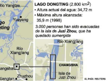 Las inundaciones obligan a evacuar a unas 600.000 personas del centro de China