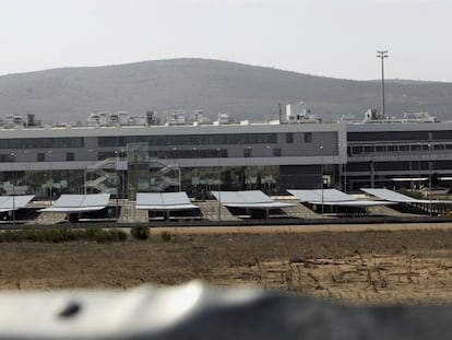 Vista del aeropuerto de Ciudad Real