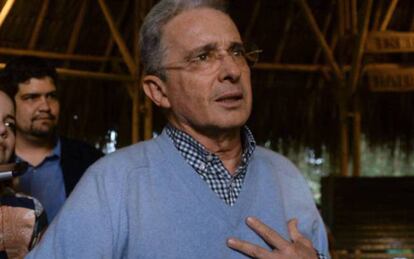 El expresidente y senador Álvaro Uribe.