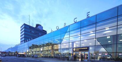 Aeropuerto limeño de Jorge Chávez. 