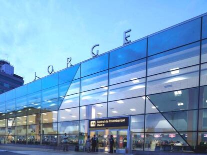 Aeropuerto limeño de Jorge Chávez. 