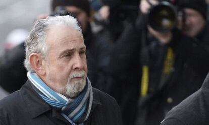 El irlandés John Downey a su llegada a un tribunal penal en Londres, en febrero.