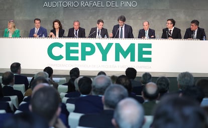 Asamblea de Cepyme, este martes en Madrid.