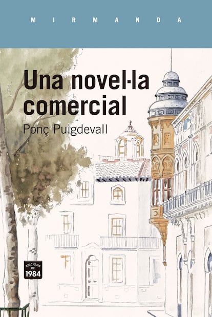 Portada de 'Una novel·la comercial' de Ponç Puigdevall.