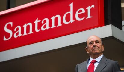 Emilio Botin, presidente del Banco Santander.