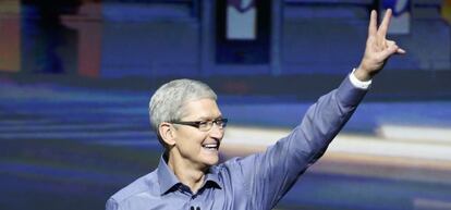 Tim Cook, presidente de Apple.