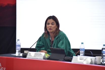 Jhenifer Mojica, ministra de Agricultura y Desarrollo Rural, en el 'Reto Regiones' de Cundinamarca, el 1 de junio de 2023.