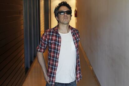El cantautor M. Ward, durante una reciente visita a Madrid.