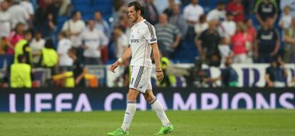 Bale, en el partido contra la Juve.