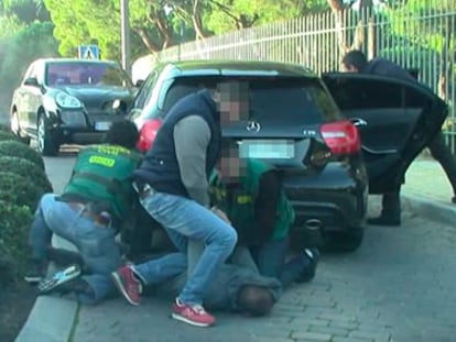 Detenido un peligroso sicario en una urbanización de Pozuelo de Alarcón