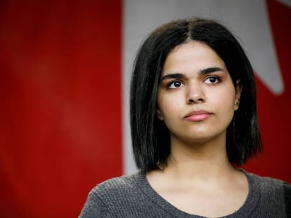 Rahaf Mohammed, en Toronto, en enero de 2019.