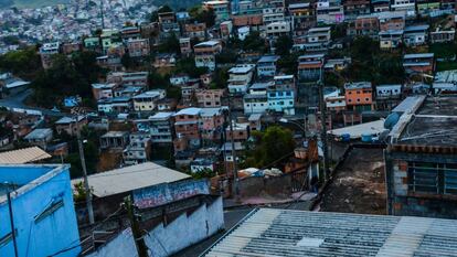 Favelas de la ciudad de Juiz de Fora, a unos 200 kilómetros de Río de Janeiro, Brasil.