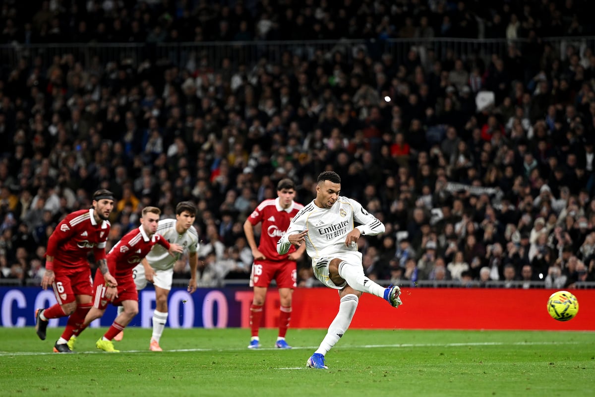Un récord para Mbappé en la noche del desencanto del Bernabéu con el Real Madrid