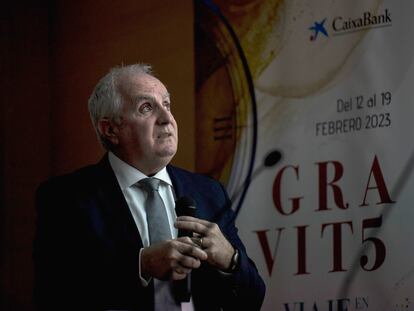 José Miguel Jiménez, jefe de tecnología del CERN, en el Festival Gravite de Granada.