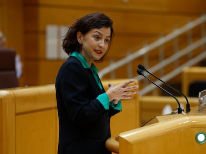 La portavoz socialista en el Senado, Eva Granados.