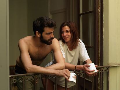 David Verdaguer y Natalia Tena, en '10.000 km'.