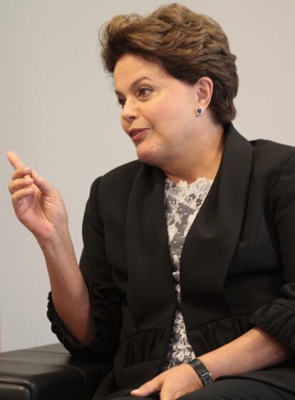 La presidenta de Brasil, Dilma Rousseff.