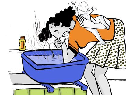 Esas posturas taaaaaan de madre