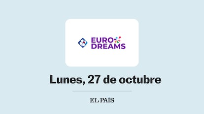 Eurodreams sorteo lunes 27 octubre 2025