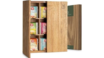 Infusion organizer for the bathroom.