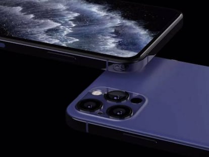 Diseño de concepto de los iPhone 12