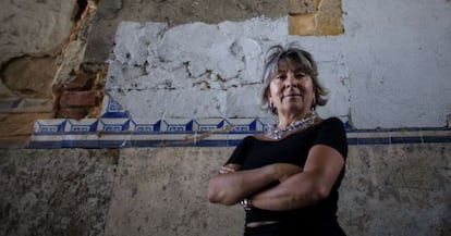 Leonor S&aacute;, directora de SOS Azulejo, en Lisboa.
