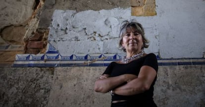 Leonor Sá, directora de SOS Azulejo, en Lisboa.