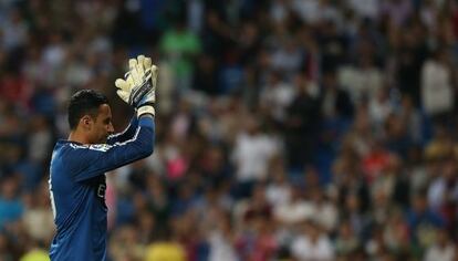 Keylor navas en su debut en el Real madrid