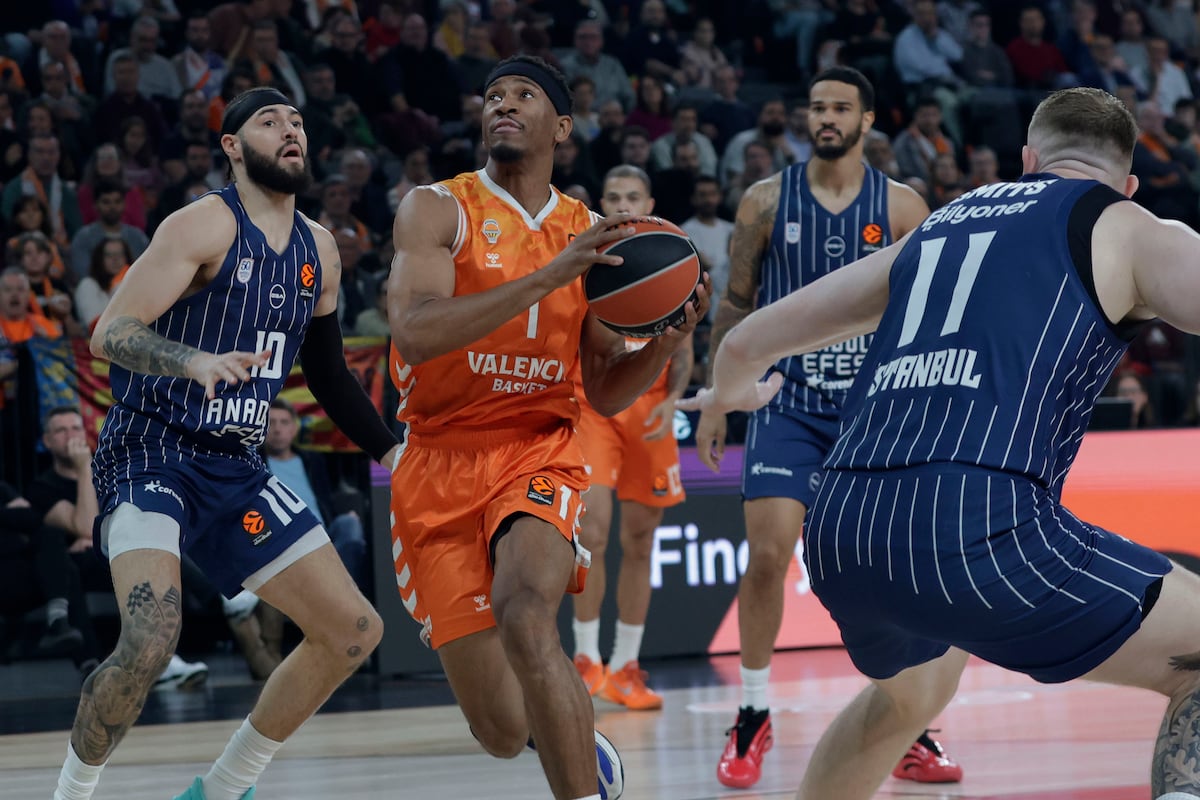 El Valencia asalta el liderato de la Euroliga y el Madrid vence al Baskonia