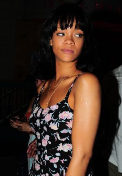 Rihanna, en Nueva York, el 5 de julio de 2012.