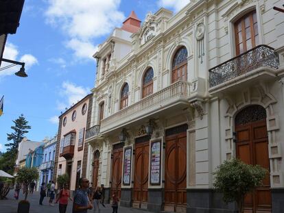 La calle de San Juan en el centro de La Laguna.