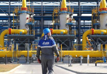 Planta de Gazprom en Leningrado.