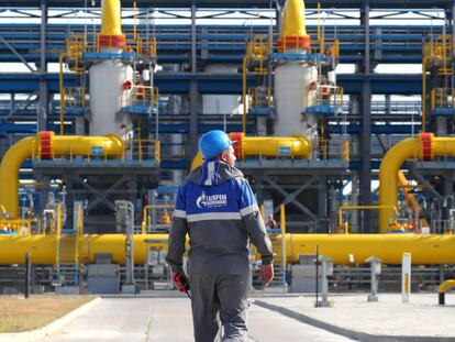 Planta de Gazprom en Leningrado.