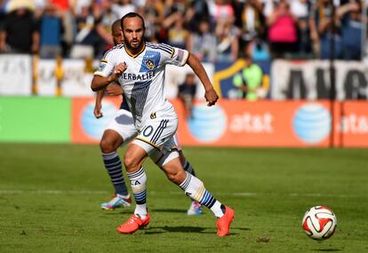 Donovan durante un partido con el LA Galaxy.