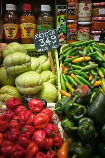 El comercio se halla dentro del Mercado de la Boquería, en Barcelona.