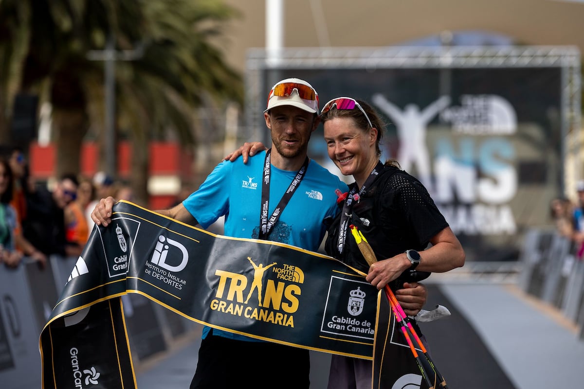Los Albon, el matrimonio amante del trail que ha puesto a la Transgrancanaria a sus pies: victoria para ambos en las dos categorías del ultra