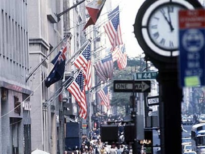 La Quinta Avenida de Manhattan.