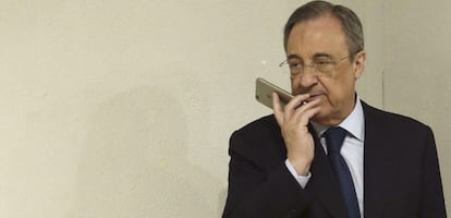 El presidente de ACS, Florentino Pérez.