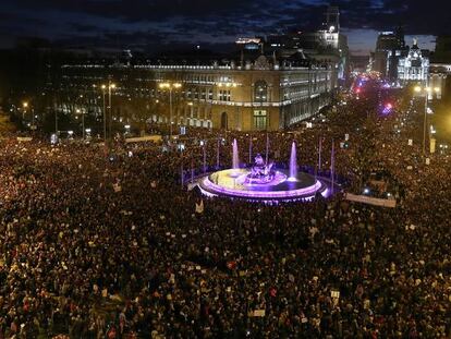 Huelga del 8M: las manifestaciones en imágenes