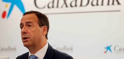 Gonzalo Gortázar, consejero delegado de CaixaBank, en una imagen de archivo.