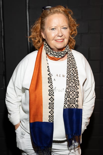 Vera Brandes en el estreno de 'Köln 75' en Colonia.