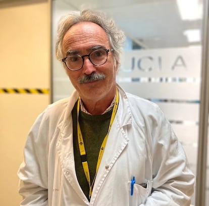 El doctor Jordi Mancebo, director del Servicio de Medicina Intensiva del Hospital de la Santa Creu i Sant Pau.